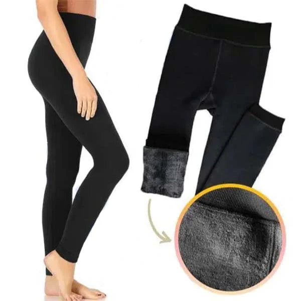 Winter Thermal Leggings High Waisted Pants For Women