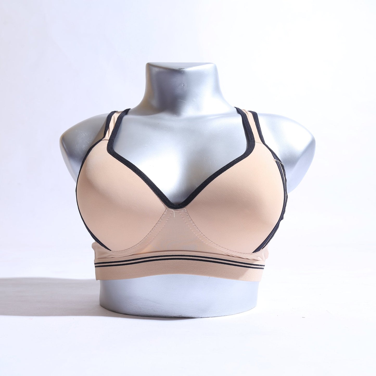 POWER SHAPE V-MESH WIRE FREE SPORTS BRA - E004