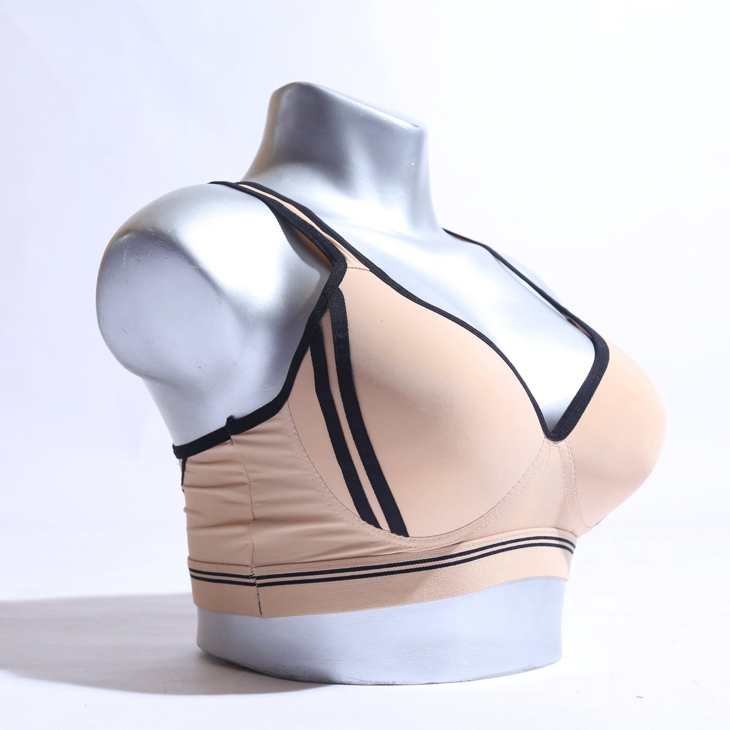 POWER SHAPE V-MESH WIRE FREE SPORTS BRA - E004