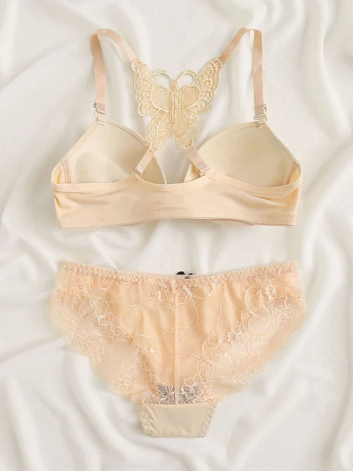 Butterfly Bra Premium Quality -Panty Set