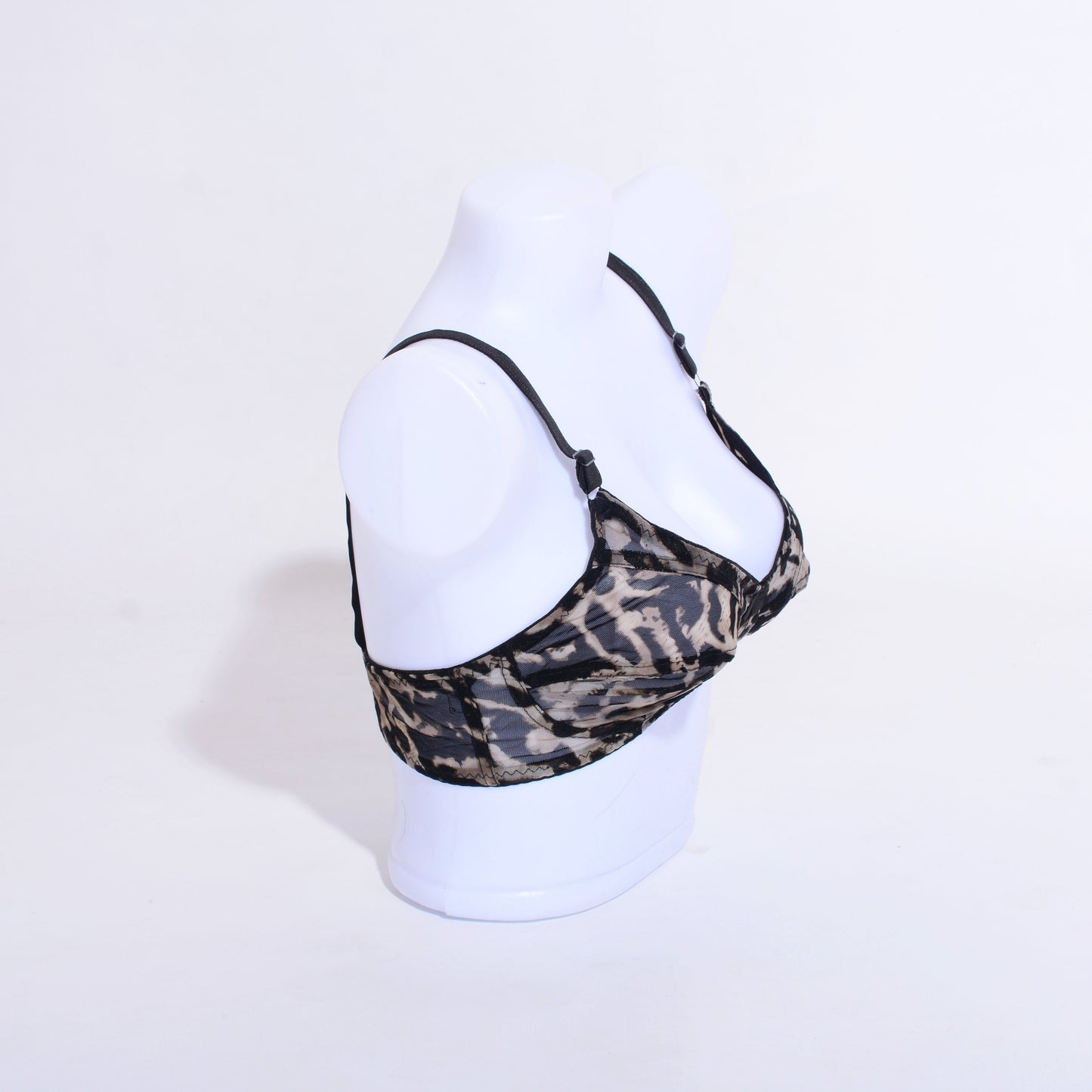 Cheetah Printed Non Padded Non Wired Bra