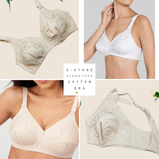 E-store signature Cotton Bra