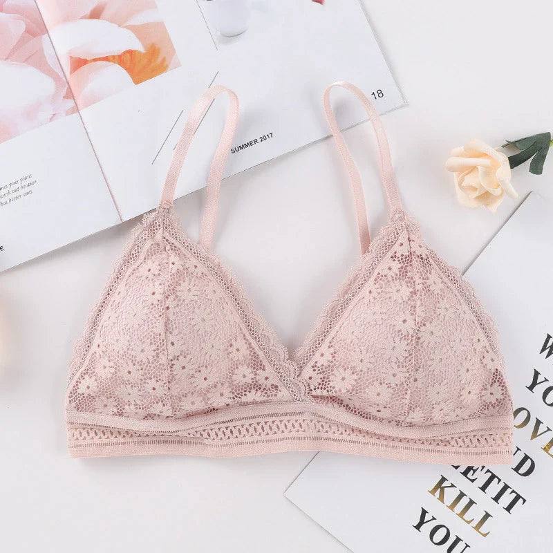 Women Wear Chest Wrap lace bra