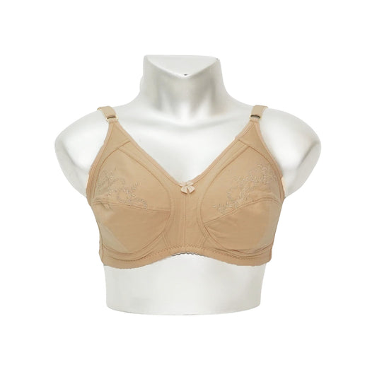 Cotton Fabric Daily Use Bra - E003