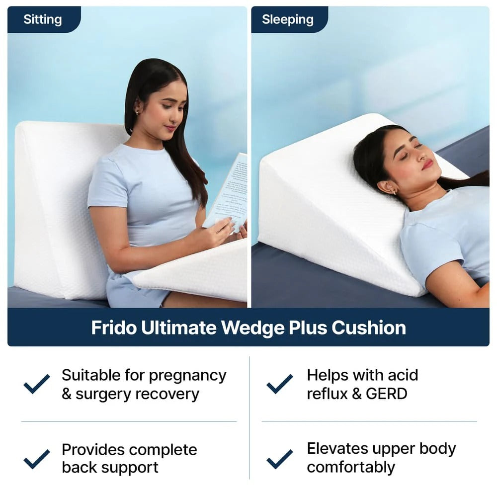 Ultimate Wedge Plus Cushion - Pillow Memory Foam