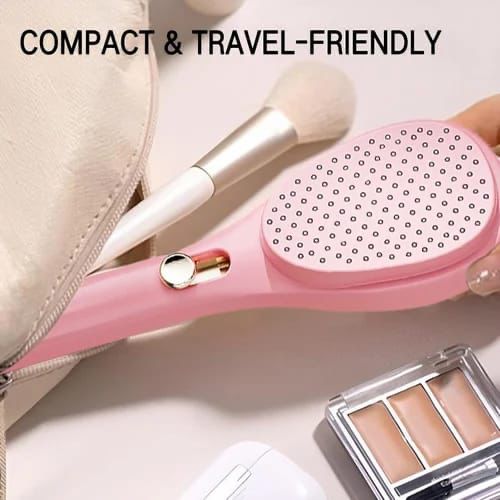 Retractable Anti-Static Hair Brush for Smooth and Frizz-Free Hair