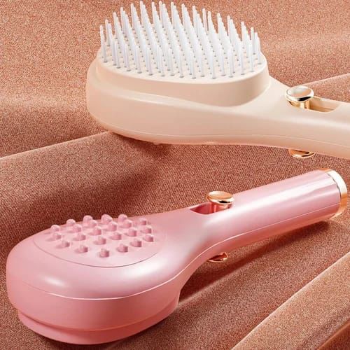 Retractable Anti-Static Hair Brush for Smooth and Frizz-Free Hair