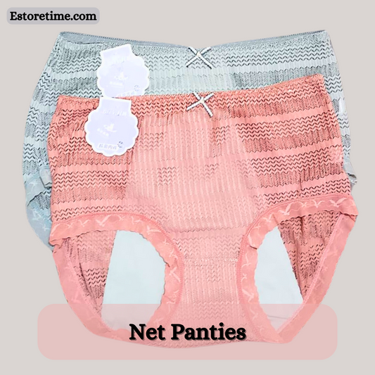 Net Mid Waist Panty