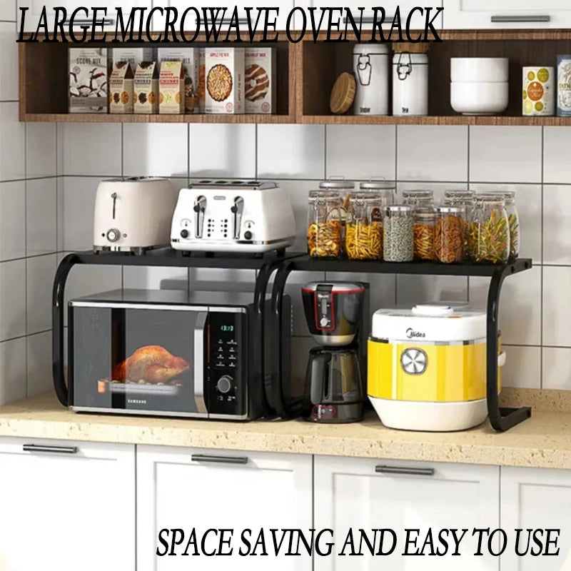 Household Kitchen Shelf Microwave Oven Rack